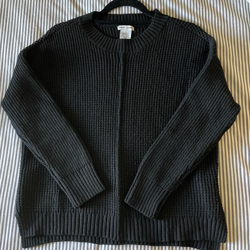 Black sweater